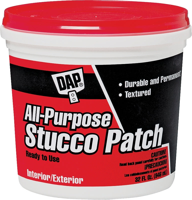DAP DAP 60590 Stucco Patch, Gray, 1 gal Tub