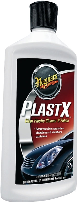 MEGUIAR'S Meguiar's G12310 Plastic Cleaner and Polish, 10 oz, Liquid, Pleasant