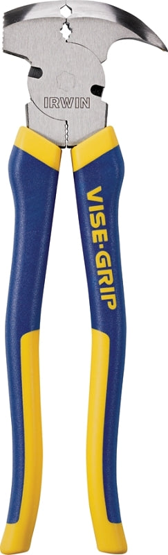 IRWIN Irwin 2078901 Fencing Pliers, 1/2 in Cutting Capacity, 13-5/8 in OAL, 10-1/4 in L Jaw, 21/25 in W Jaw, Steel Jaw