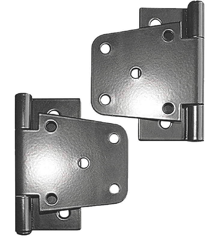 NUVO IRON Nuvo Iron TH4BLK/B Tee Hinge, Galvanized Steel, Black, Powder-Coated Satin, Surface HARDWARE & FARM SUPPLIES NUVO IRON