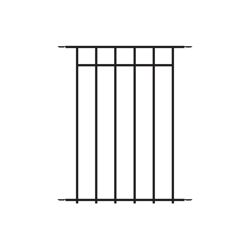 NUVO IRON Nuvo Iron CPQF1 Coral Fence Panel, 34 in H HARDWARE & FARM SUPPLIES NUVO IRON