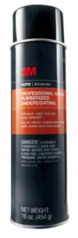 3M / AUTO 3M 03584 Rubberized Undercoating, 16 oz Aerosol Can, Liquid, Black