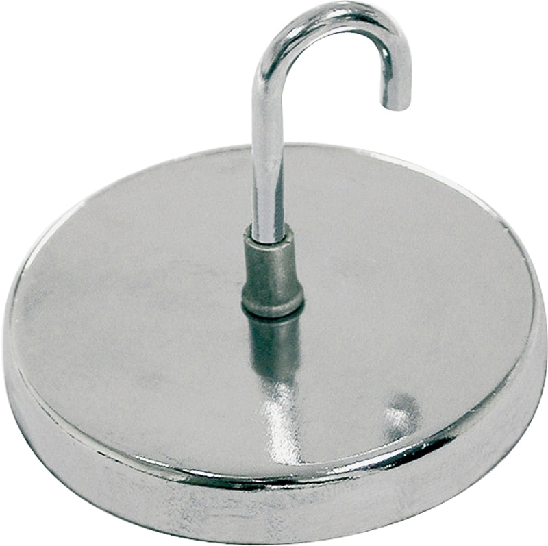 MASTER MAGNETICS Magnet Source 07218 Ring Magnetic Hook, 0.48 in Opening, Ceramic, Chrome, 1 -Hook, 20 lb HARDWARE & FARM SUPPLIES MASTER MAGNETICS