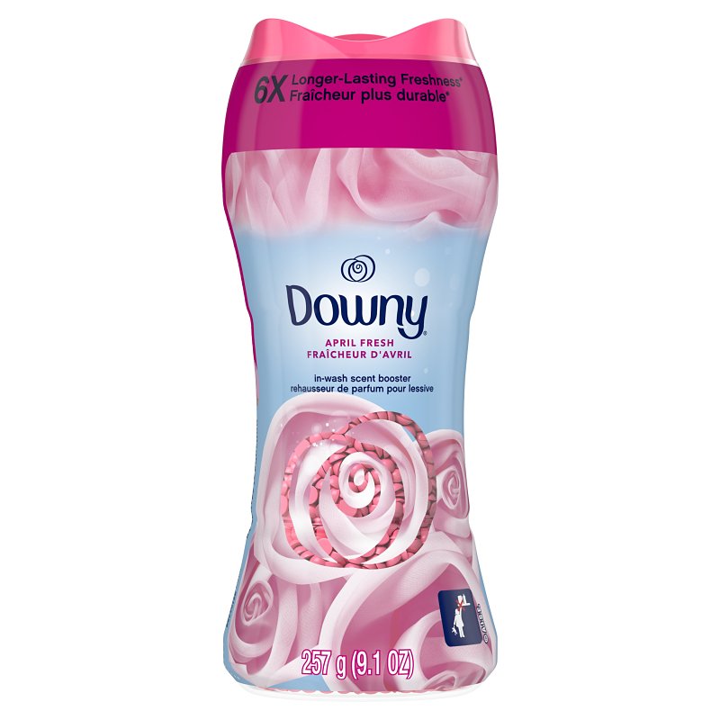 DOWNY Downy 9098 Scent Booster, 9.1 oz Bottle, Beads, April Fresh