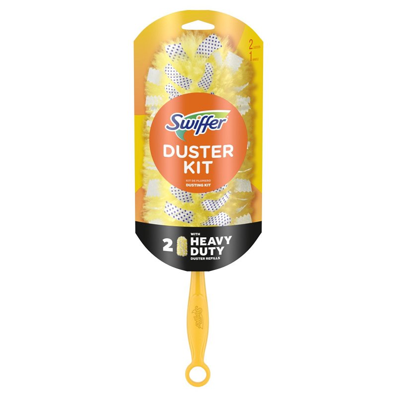 SWIFFER Swiffer 92804 Duster Starter Kit, Fiber Head, 6 in L Handle CLEANING & JANITORIAL SUPPLIES SWIFFER