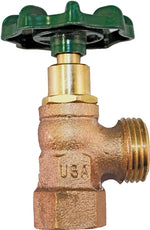ARROWHEAD Arrowhead Brass 222LF Boiler Drain Valve, 1/2 x 3/4 in Connection, FIP x Hose, 125 psi Pressure, Bronze Body PLUMBING, HEATING & VENTILATION ARROWHEAD