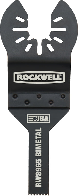 ROCKWELL Rockwell RW8965 Oscillating Blade, Bi-Metal, Includes: Free Spacer and Universal Upgrade Ring