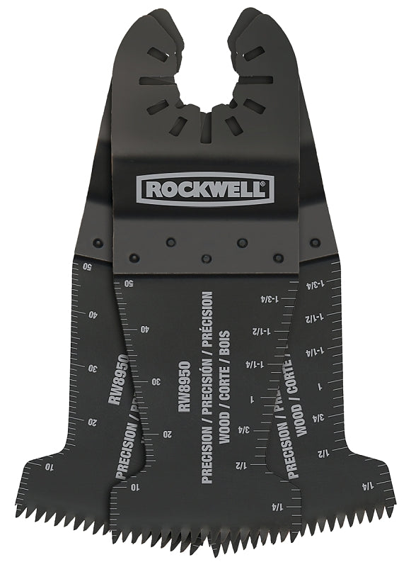 ROCKWELL Rockwell RW8950.3 Oscillating Saw Blade, HCS, 3/PK