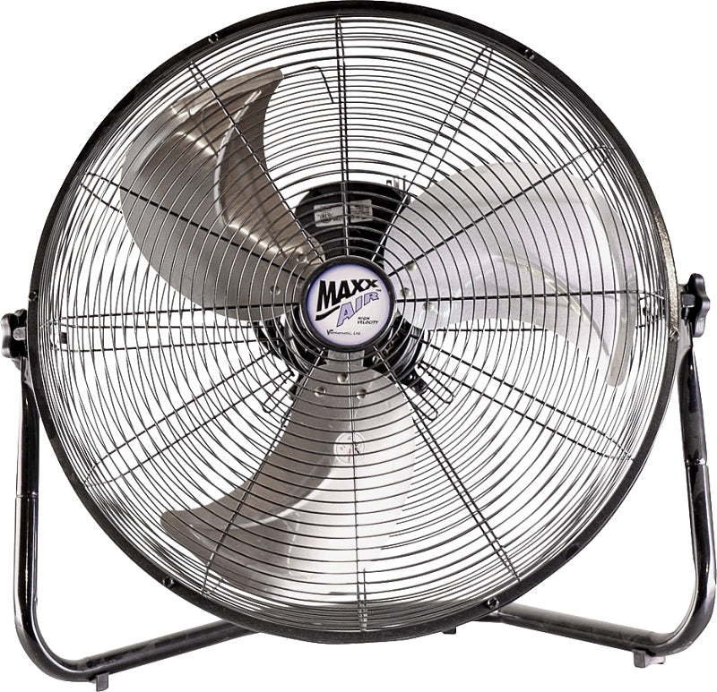 VENTAMATIC MaxxAir HVFF 20 High-Velocity Floor Fan, 120 V, 20 in Dia Blade, 3-Speed, 1500 to 2250 cfm Air, Black APPLIANCES & ELECTRONICS VENTAMATIC