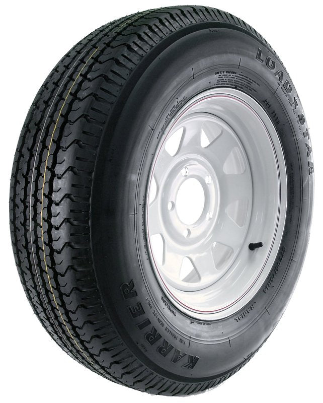 MARTIN WHEEL Kenda Karrier DM205R4C-5CI Tire and 5-Hole Wheel Assembly, 1760 lb Withstand, 4-1/2 in Dia Bolt Circle, 8.1 in W AUTOMOTIVE MARTIN WHEEL