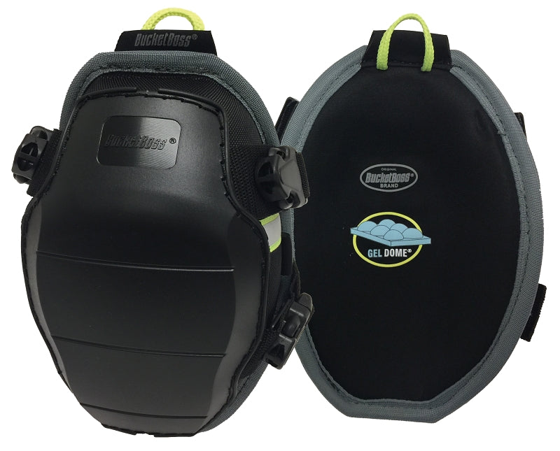 BUCKET BOSS Bucket Boss KneeKeeper HV Series GX1 Knee Pad, Gel Foam Pad, Tri-Buckle Closure