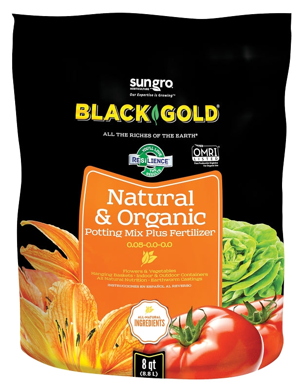 SUN GRO sun gro 1402040 8. QT P Series Potting Mix, 240 Bag, Brown/Earthy