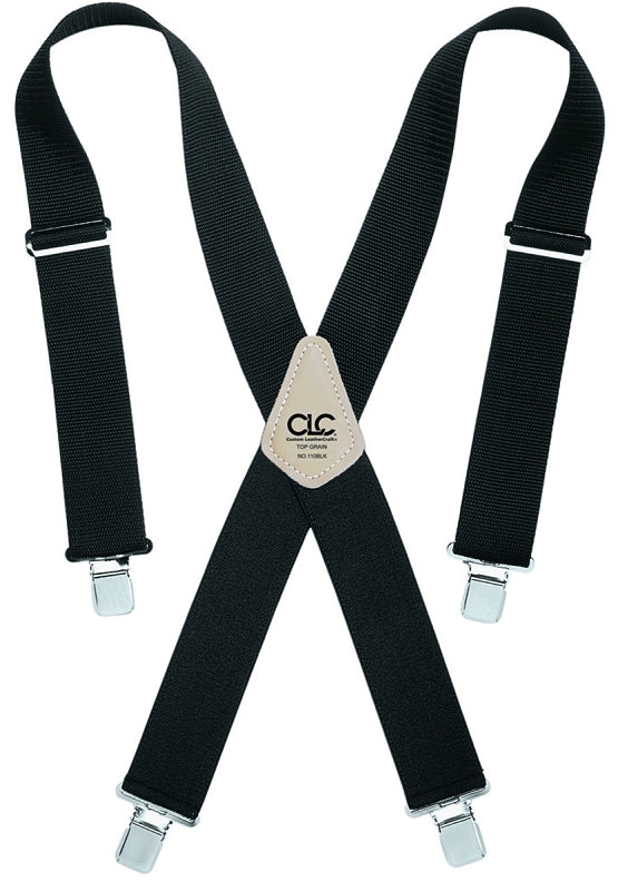 HULTAFORS CLC Tool Works Series 110BLK Work Suspender, Nylon, Black CLOTHING, FOOTWEAR & SAFETY GEAR HULTAFORS