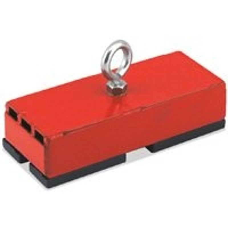 MASTER MAGNETICS Magnet Source 07542/07208 Holding and Retrieving Magnet, 5 in L, 2 in W, 1-1/16 in H, Steel TOOLS MASTER MAGNETICS