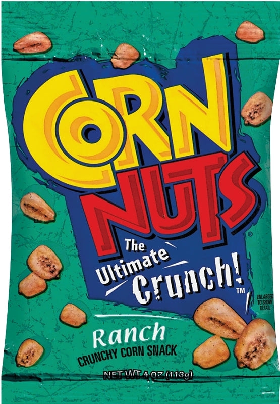 MIDWEST DISTRIBUTION Corn Nuts 422770 Corn Nut, Ranch Crunchy, 4 oz, Bag