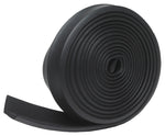 FROST KING Frost King G16H Garage Door Bottom Kit, 2-1/4 in W, 16 ft L, Rubber, Black
