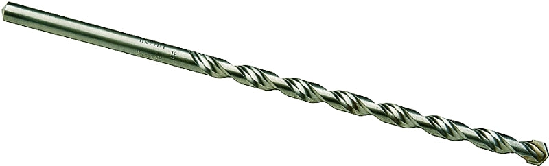 IRWIN Irwin 326020 Rotary Hammer Drill Bit, 5/8 in Dia, 12 in OAL, Percussion, Twist Flute, 2-Flute, 5/8 in Dia Shank
