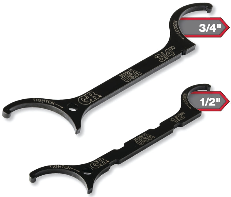GB Gardner Bender LNW-KIT Wrench Kit, 2-Piece, Steel, Black AUTOMOTIVE GB