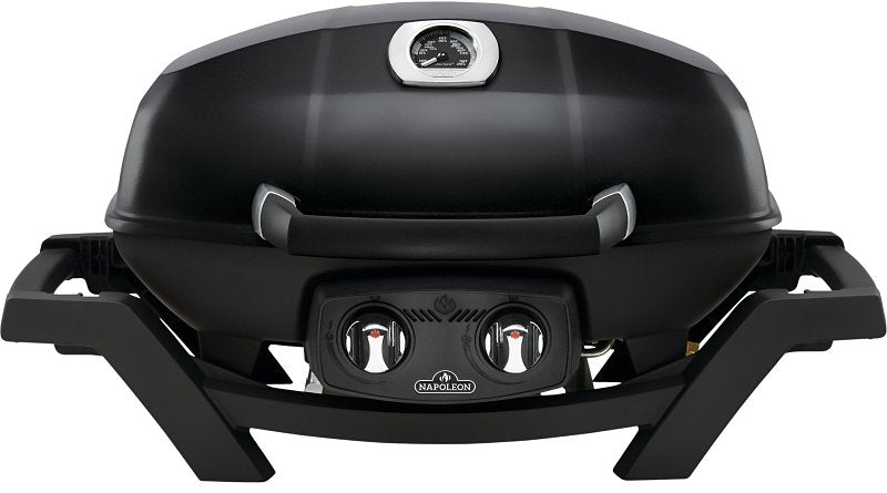 NAPOLEON GRILLS, WOLF S Napoleon TravelQ Series PRO285N-BK Portable Gas Grill, 12,000 Btu/hr BTU, Natural Gas, 2-Burner, Smoker Included: Yes OUTDOOR LIVING & POWER EQUIPMENT NAPOLEON GRILLS, WOLF S