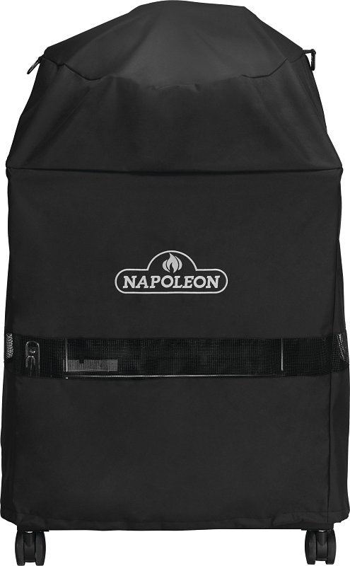 NAPOLEON GRILLS, WOLF S Napoleon 61916 Grill Cover, 57.87 in W, 35.43 in D, 22.8 in H, Polyester, Black OUTDOOR LIVING & POWER EQUIPMENT NAPOLEON GRILLS, WOLF S
