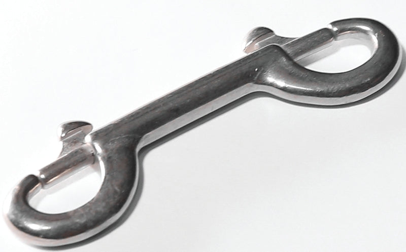 BARON Baron 163M Bolt Snap, 3/8 in Snap Opening, 4-5/8 in L Dimensions, Malleable Iron, Nickel HARDWARE & FARM SUPPLIES BARON