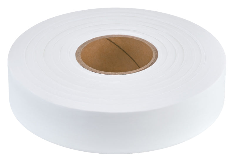EMPIRE Empire 77-066 Flagging Tape, 600 ft L, 1 in W, White, Plastic