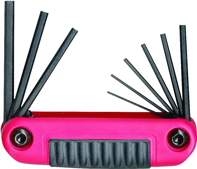 EKLIND Eklind 25912 Hex Key Set, Includes: 0.05 to 3/16 in Keys, 9-Piece, Steel, Black TOOLS EKLIND