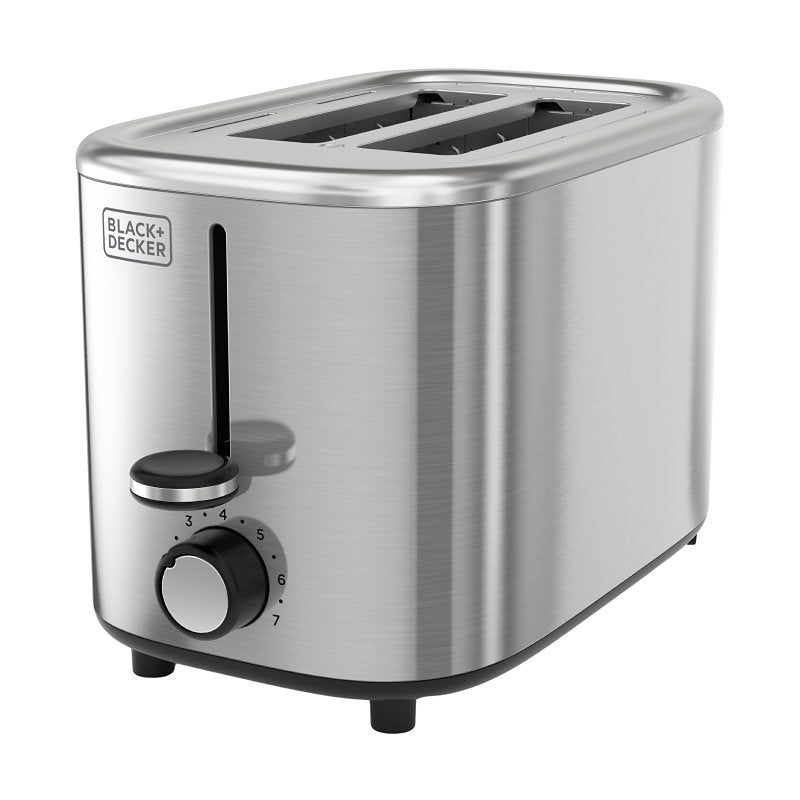 APPLICA CONSUMER PRODUCTS Black+Decker TR0011SSA Toaster, 750 W, 2-Slice, 7, Stainless Steel, Silver APPLIANCES & ELECTRONICS APPLICA CONSUMER PRODUCTS