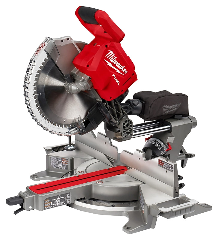 MILWAUKEE Milwaukee M18 2739-20 Compound Miter Saw, Cordless, 12 in Dia Blade, 3500 rpm Speed, 50, 60 deg Max Miter Angle TOOLS MILWAUKEE