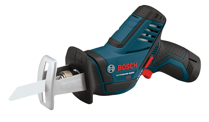 BOSCH Bosch PS60-102 Reciprocating Saw Kit, Battery Included, 12 V, 2 Ah, 0.57 in L Stroke, 0 to 3000 spm