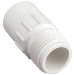 ORBIT IRRIGATION PRODUCTS Orbit 53361 Hose to Pipe Adapter, 3/4 x 3/4 in, Slip Joint x MHT, Polyvinyl Chloride, White