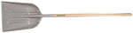 TRUE TEMPER True Temper 1680100 Grain Scoop, 14-3/4 in W Blade, 18-3/4 in L Blade, Poly Blade, Hardwood Handle, 64 in OAL