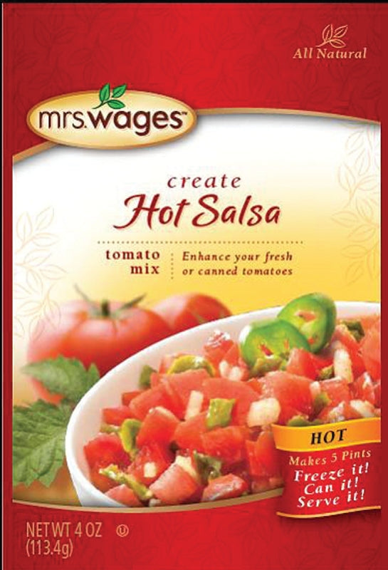 MRS. WAGES Mrs. Wages W753-J7425 Tomato Canning Mix, 4 oz Pouch HOUSEWARES MRS. WAGES