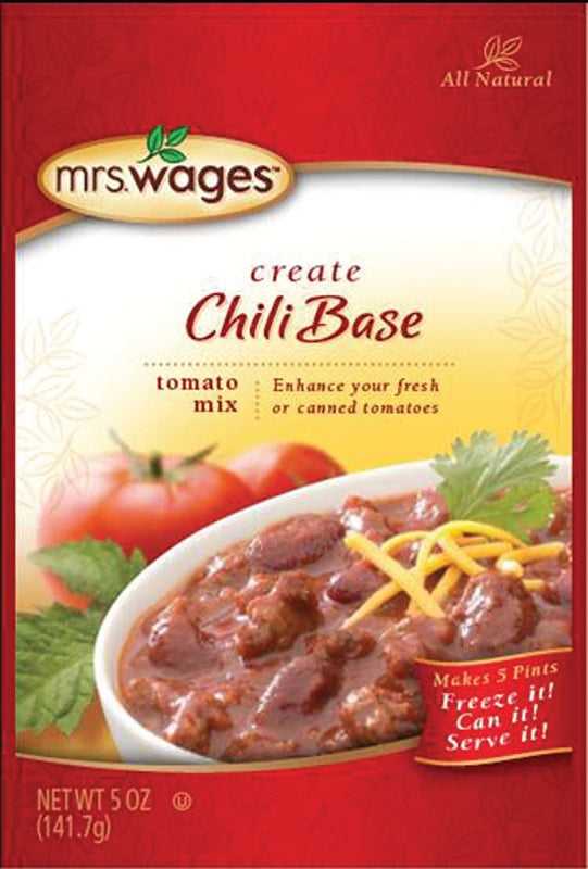 MRS. WAGES Mrs. Wages W537-J4425 Canning Chili Mix, 5 oz Pouch HOUSEWARES MRS. WAGES