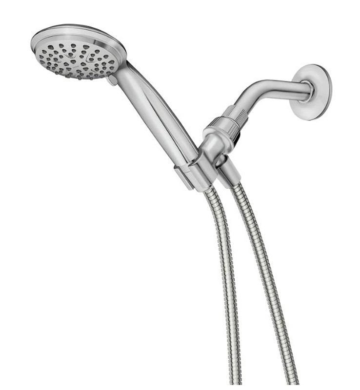 MOEN Moen Attune Series 218H0 Handheld Shower, 1/2 in Connection, 1.75 gpm, 6-Spray Function, Chrome, 60 in L Hose