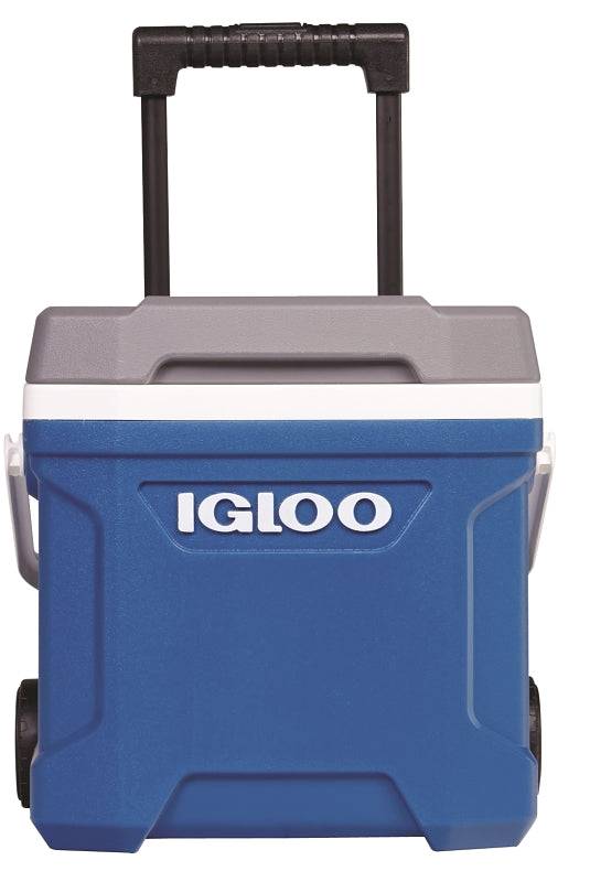 IGLOO Igloo 0034825 Hard Cooler, 16 qt Cooler, Polyethylene, Majestic Blue/Meteorite