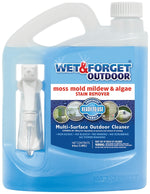 WET & FORGET Wet & Forget 804064 Stain Remover, 64 oz, Liquid