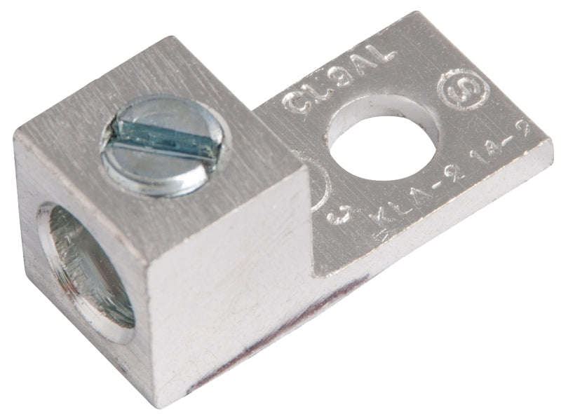 GB Gardner Bender GTA-2 Mechanical Lug, 14 to 10 AWG Wire, 3/8 in Stud, Aluminum Contact