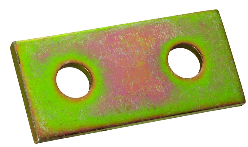 SUPERSTRUT SuperStrut 200 Series ZAB206-10 Flat Straight Bracket, Steel, Gold, Galvanized ELECTRICAL SUPERSTRUT
