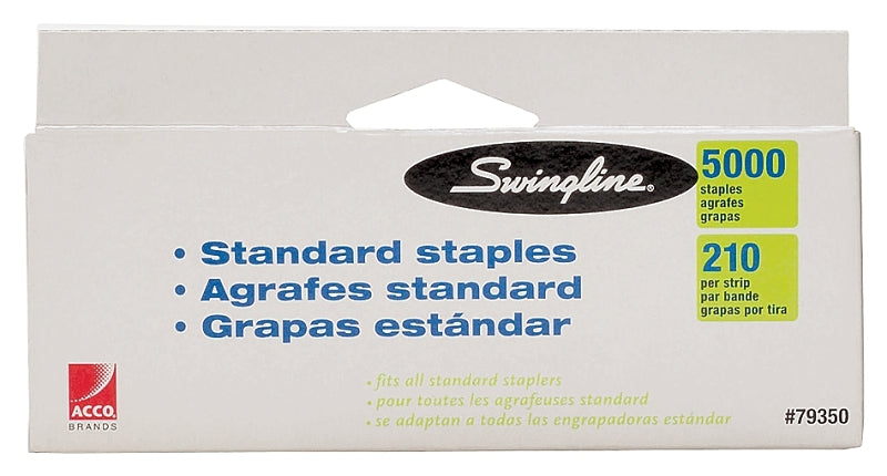 ACCO Swingline S7079350R Standard Staple, 1/4 in L Leg