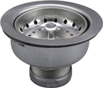 KEENEY Keeney 1435SS Basket Strainer with Locking Shell, 4-3/8 in Dia, Stainless Steel, Venetian Bronze, 3-1/4 in Dia Mesh PLUMBING, HEATING & VENTILATION KEENEY