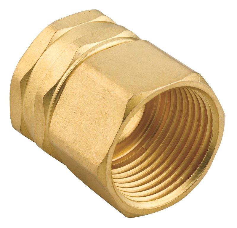 GILMOUR MFG Gilmour 807764-1001 Swivel Connector, 3/4 in, FNPT, 3/4 in, FNH, Brass, 1/PK LAWN & GARDEN GILMOUR MFG