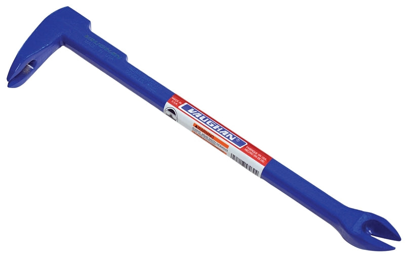 MARSHALLTOWN Vaughan 57027 Nail Puller Bar, 10-1/2 in L, Steel, Black, 1 in Dia, 3 in W TOOLS MARSHALLTOWN