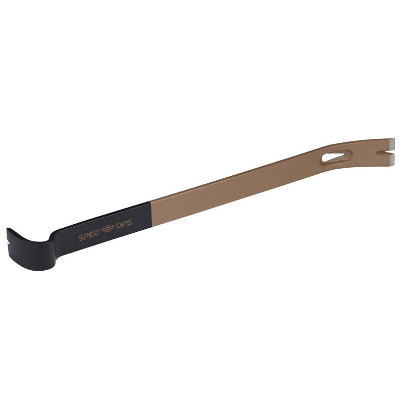 AMAX INC Spec Ops SPEC-D21BAR Flat Pry Bar, 21 in L, Precession Honed Tip, HCS, Black/Flat Dark Earth