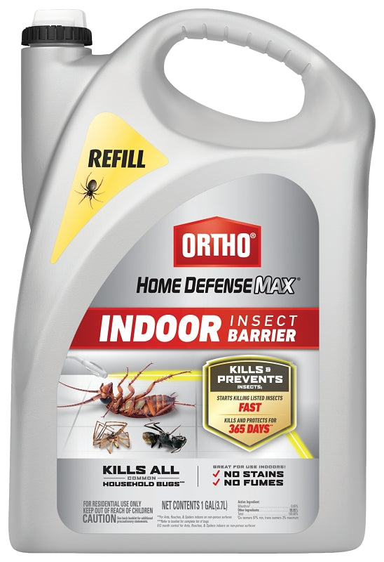 ORTHO Ortho Home Defense Max 0203205 Insect Barrier Refill, Liquid, Spray Application, 1 gal LAWN & GARDEN ORTHO