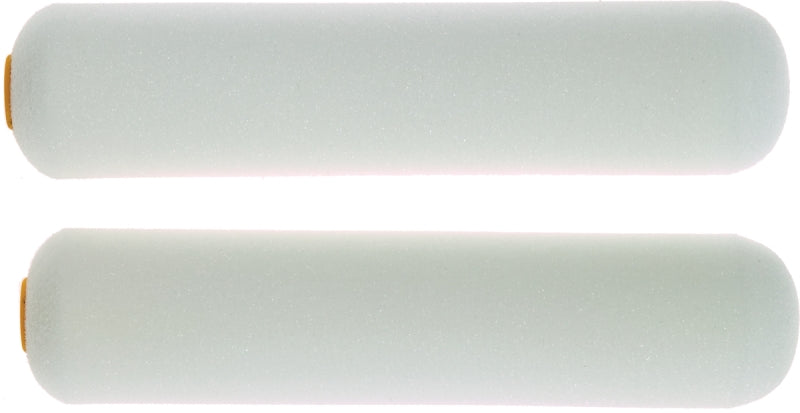 LINZER Linzer MR200-2-6 Roller Cover, White, 1/4 in Thick Nap, 6 in L, Foam Cover, 6/PK