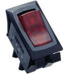 GB Gardner Bender GSW Series GSW-42 Rocker Switch, 8/16 A, 125/250 V, SPST, 0.55 x 1.12 in Panel Cutout