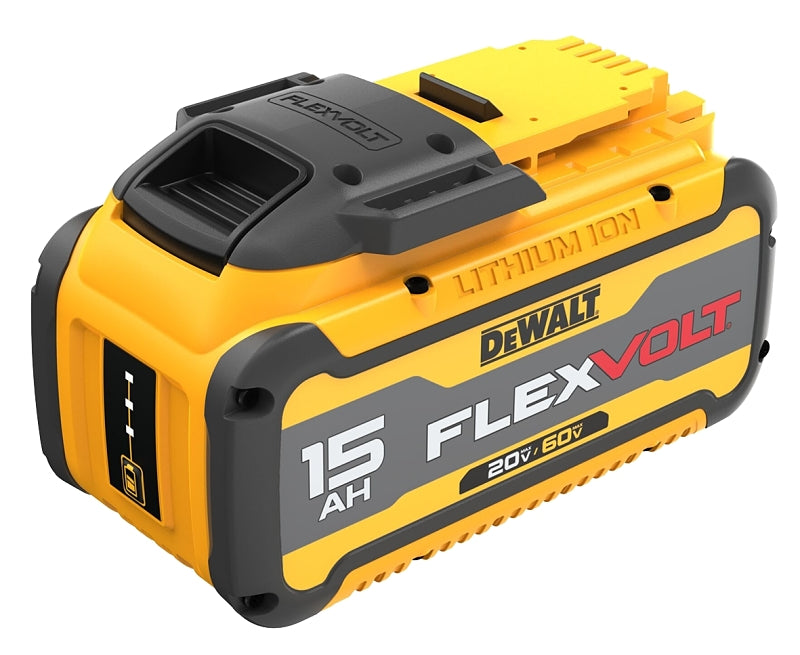 DEWALT DEWALT FLEXVOLT Series DCB615 Cordless Battery Pack, 20/60 V Battery, 15 Ah TOOLS DEWALT