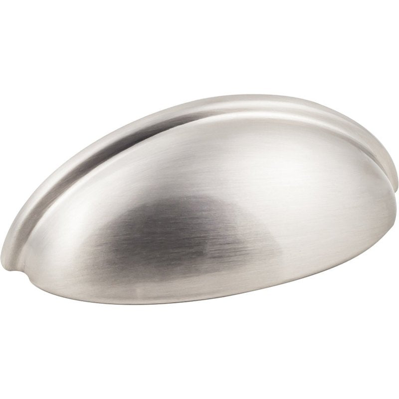 HARDWARE RESOURCES Hardware Resources K3833SN-6 Cup Cabinet Pull, 3-11/16 in L Handle, 1-1/16 in H Handle, 1-1/16 in Projection, Zinc, 6/PK HARDWARE & FARM SUPPLIES HARDWARE RESOURCES