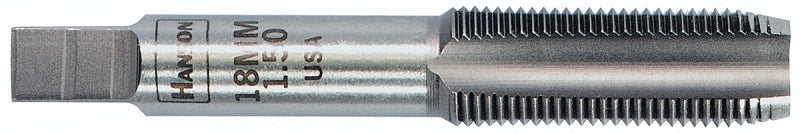 IRWIN Irwin 8318 Thread Tap, 4 mm- 0.75 Thread, Plug Tap Thread, 4-Flute, HCS